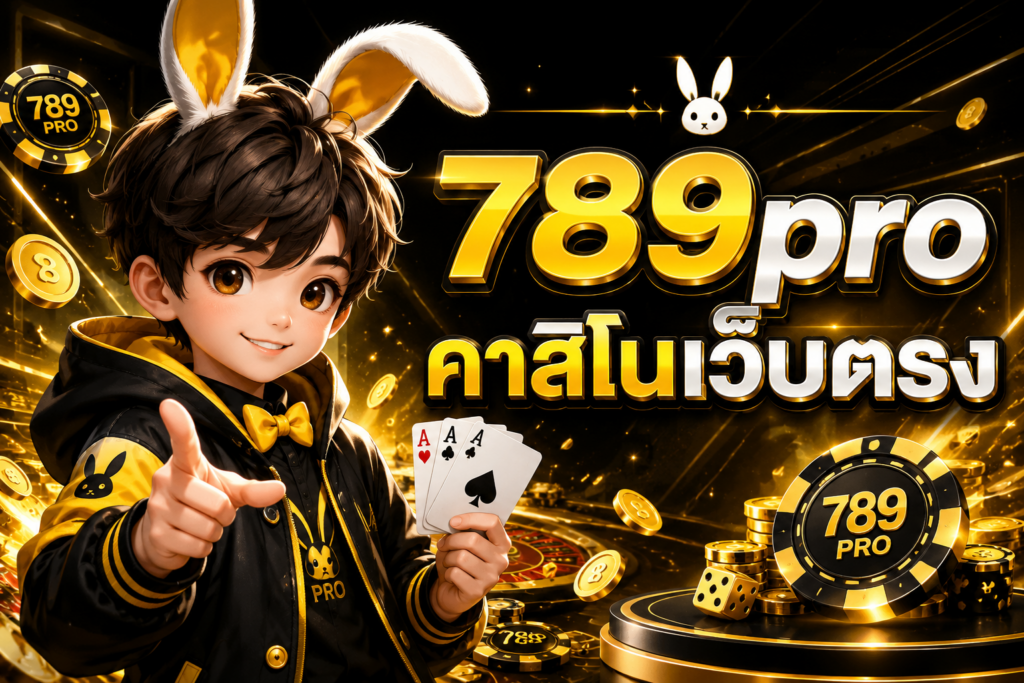 คาสิโนเว็บตรง 789pro เว็บพนันออนไลน์ครบวงจรยุคใหม่